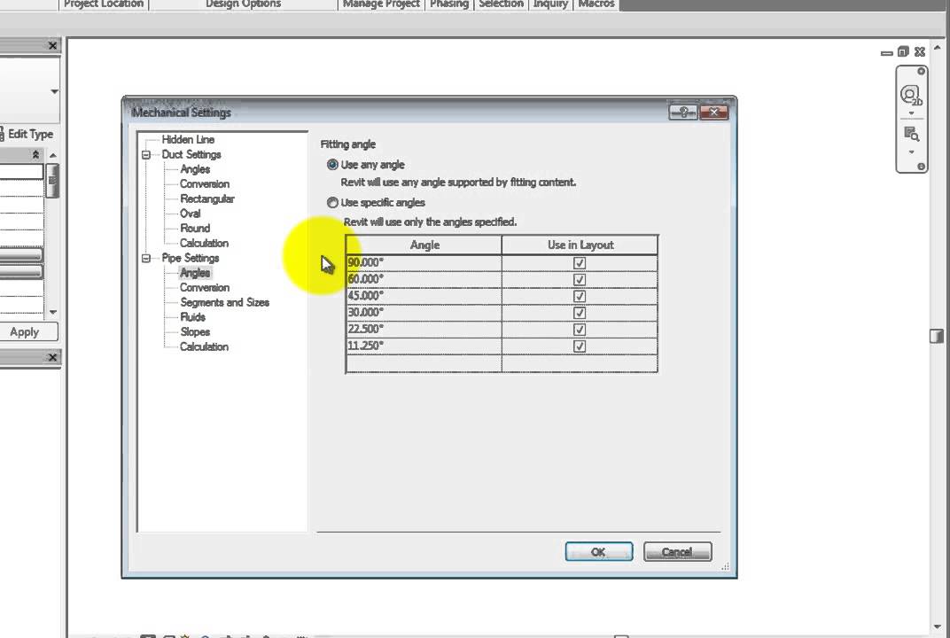 Understanding Pipe Settings