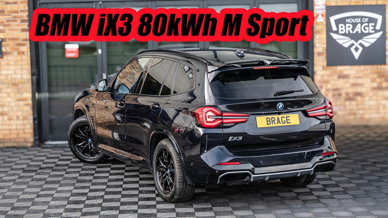 BMW (BL71 FNE) iX3 80kWh M Sport/House Of Brage #bmwix3 #bmwmsport #bmw