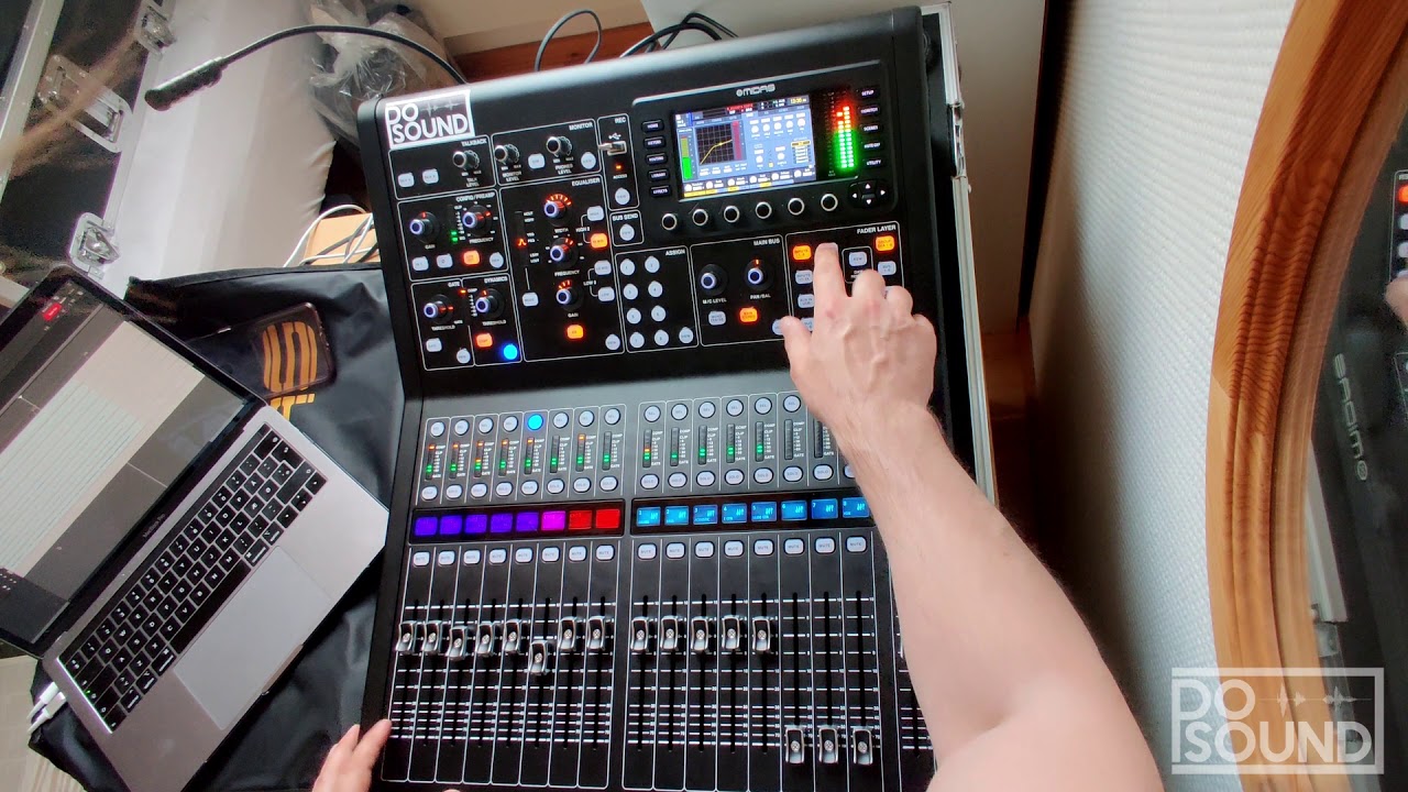 MIDAS M32r LIVE mixing JAMES MAY 'HOLD ON YOU'
