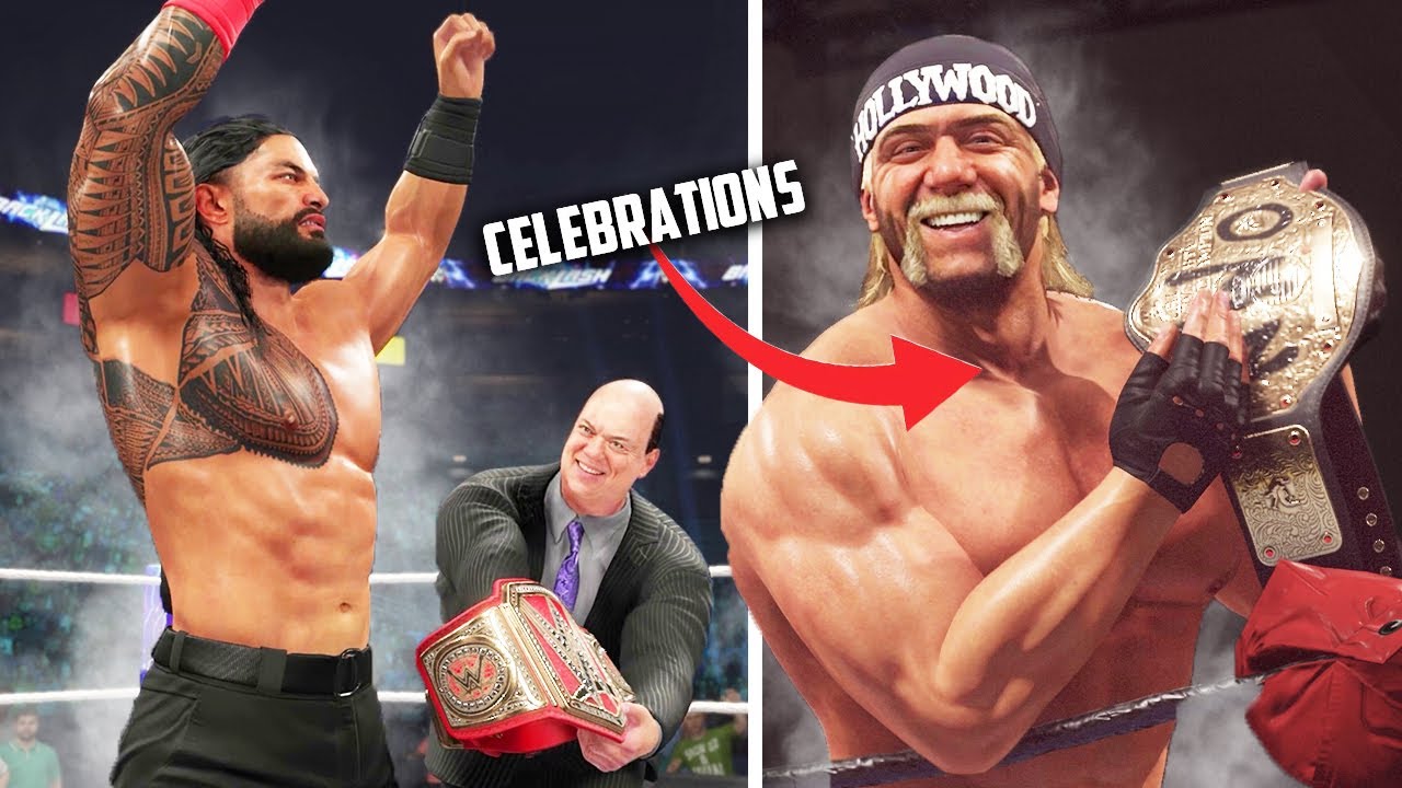 17 Must See Championship Celebration in WWE 2K23