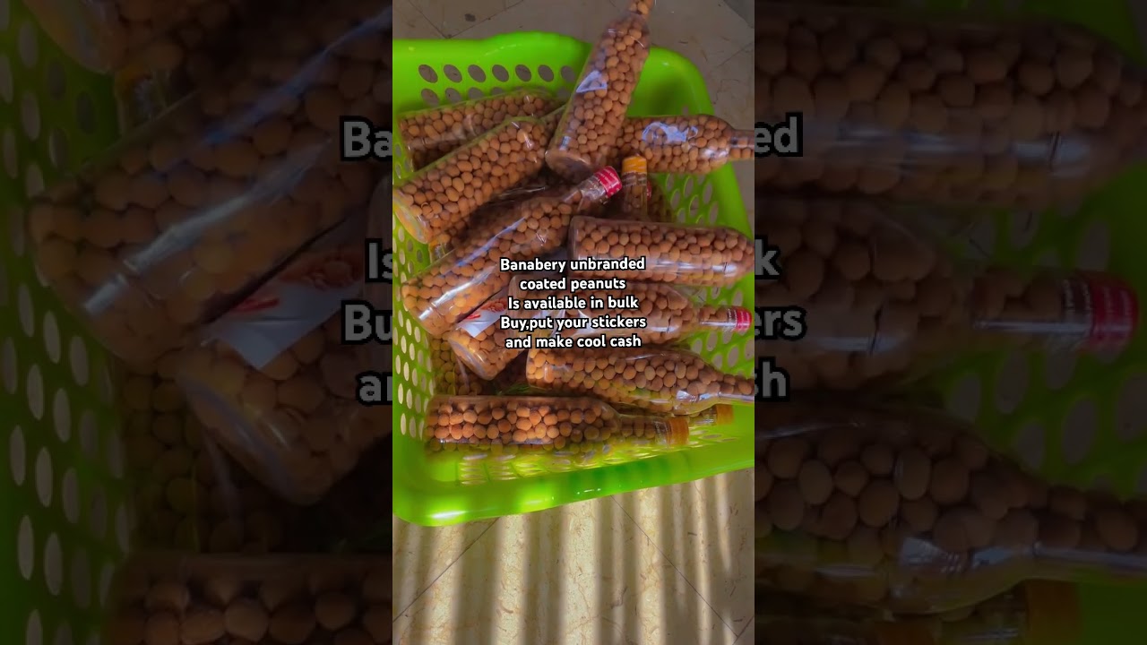 Coated peanut burger is available in bulk