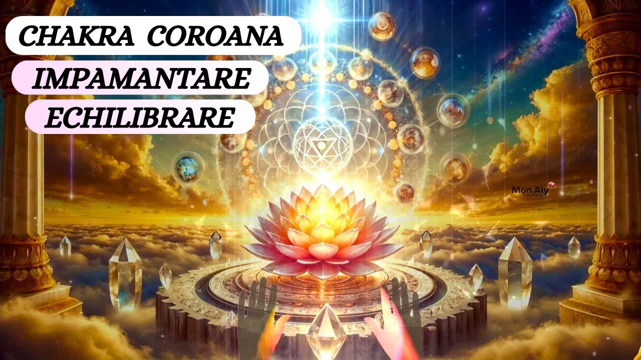 CHAKRA COROANA   IMPAMANTARE - ECHILIBRARE