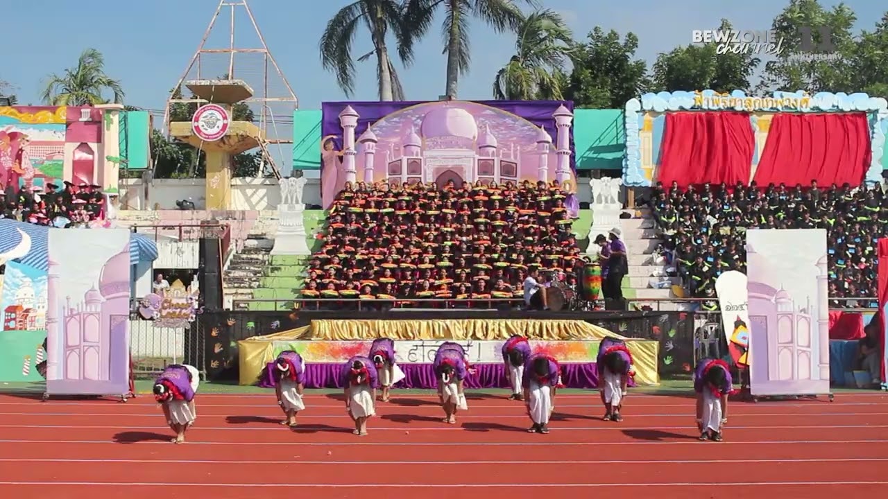 251125 การแสดงกองเชียร์และเชียร์ลีดเดอร์สีม่วง โรงเรียนพิริยาลัยจังหวัดแพร่ l ผึ้งน้อยเกมส์ 2025