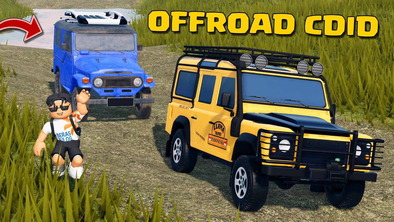 KITA OFFROAD PAKAI MOBIL BARU KUAT DAN TANGGUH BUAT OFFROAD DI ROBLOX CDID