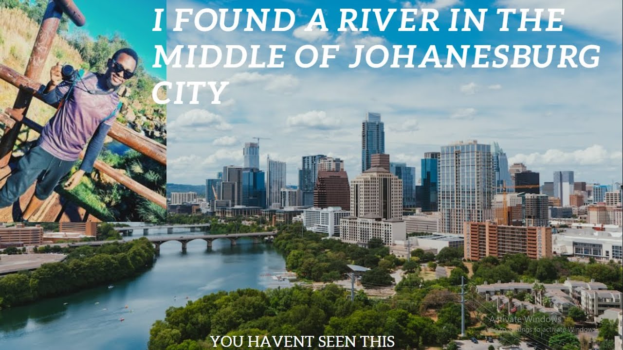 FOUND A RIVER IN THE MIDDLE OF JOHANNESBURG SOUTH AFRICA? intense city mountain hiking
