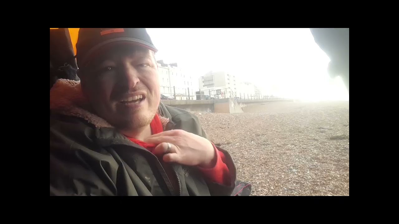 Hastings beach fishing 