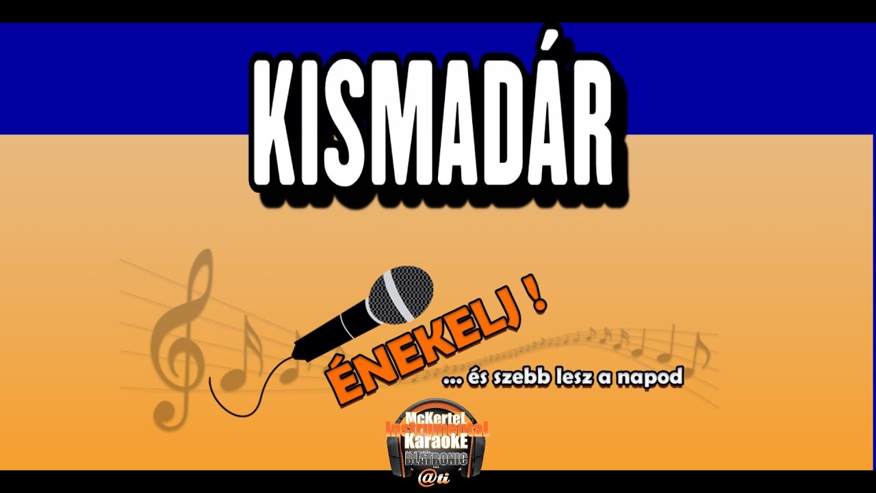 🎵 Kismad&aacute;r (INSTRUMENT/karaoke vide&oacute;val)