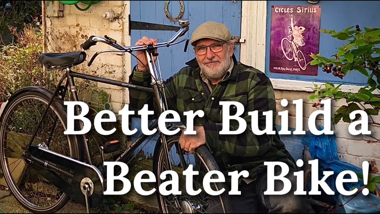 Winter Beater bike time! Upgrading a Gazelle 3-speed vintage Dutch bike.
