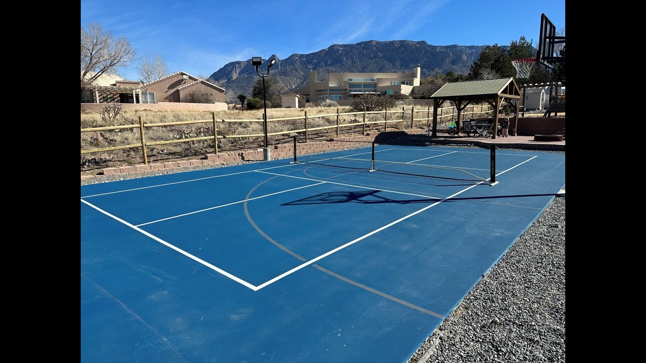 DIY Pickleball Court