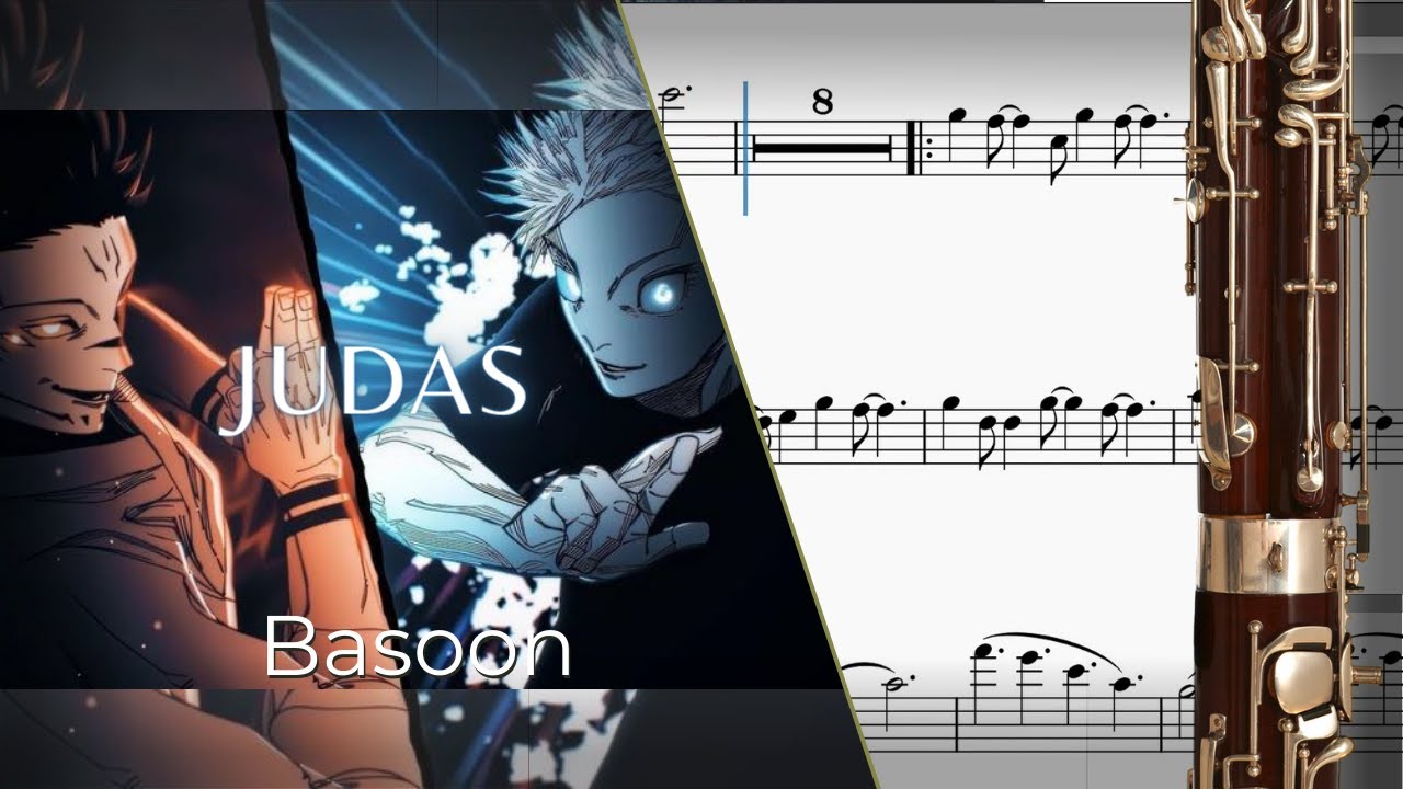 Judas – Bassoon Sheet Music | Lady Gaga (Scrolling Score)