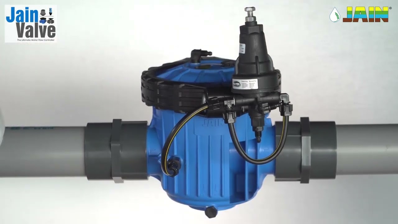 Installation of Jain Pressure Relief Sustaining Valve