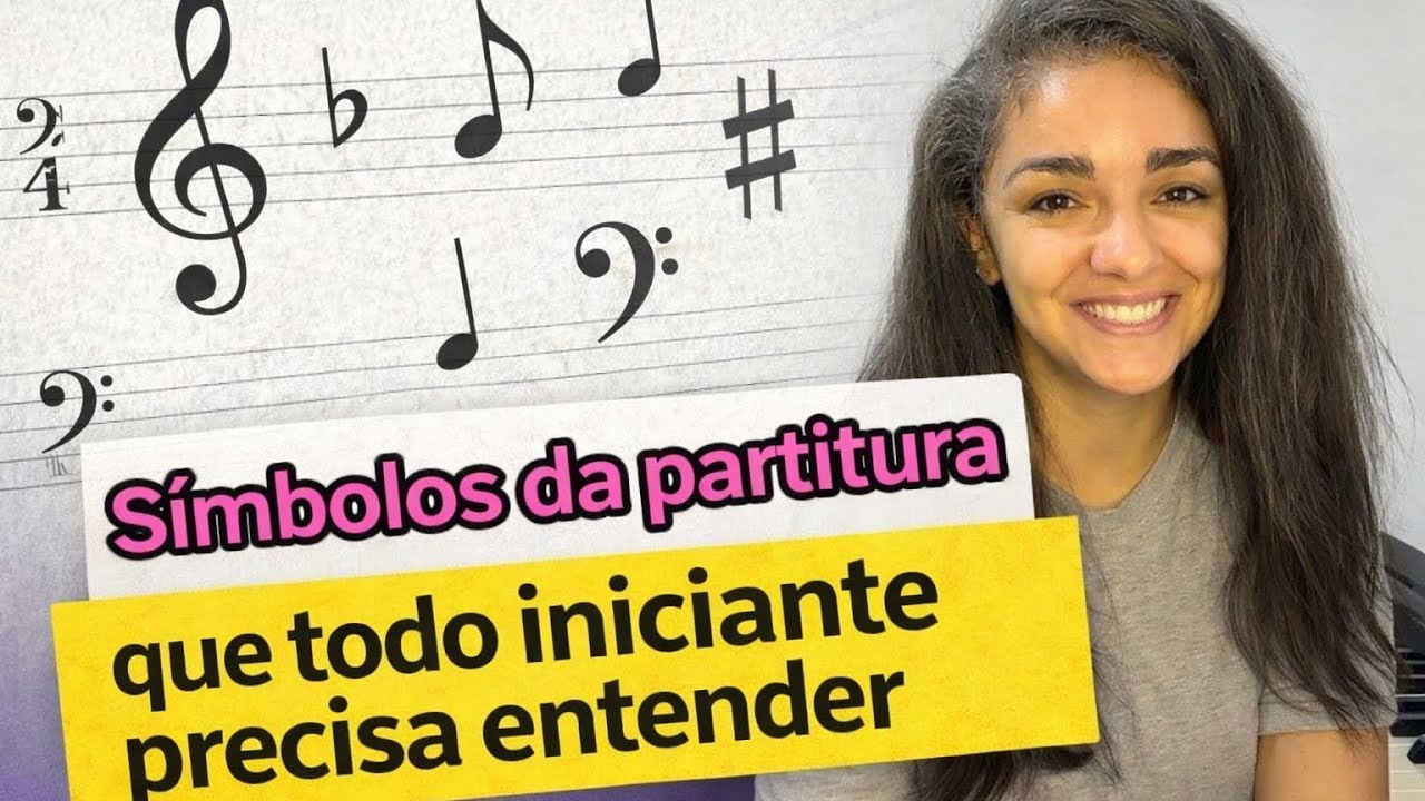 Símbolos da partitura que todo iniciante precisa entender