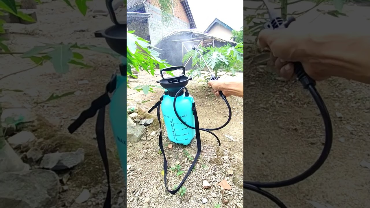 Seprayer mini cantik cocok untuk kebun rumahan