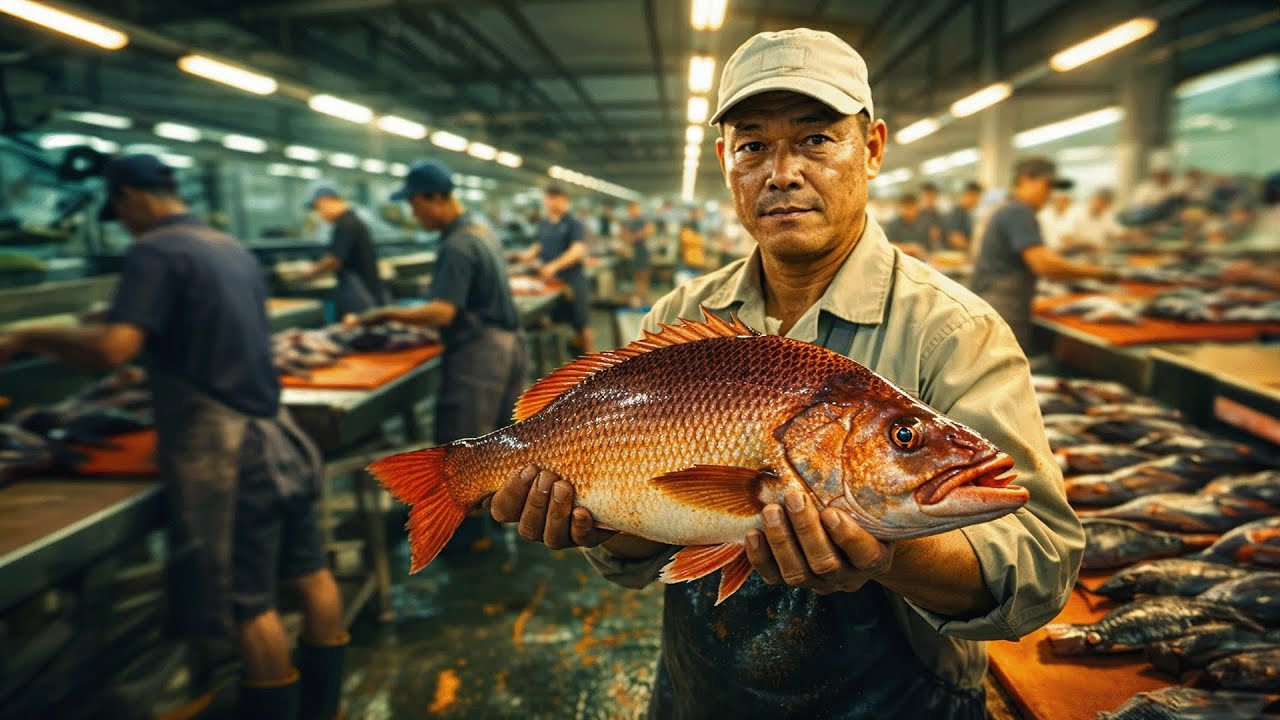Inside Giant Chinese Factories That Process Millions of Tilapia