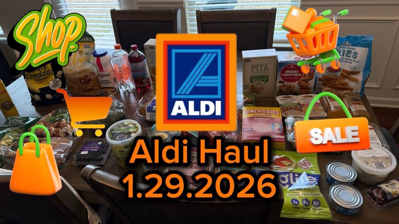 Aldi Haul 1.29.2026 