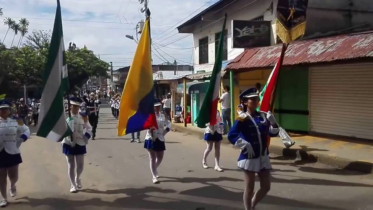 PROFE ALEX QUIMBAY II ENCUENTRO DE BANDAS MUSICO MARCIAL - DANTE ALIGHIERI - SAN VICENTE DEL CAGUAN