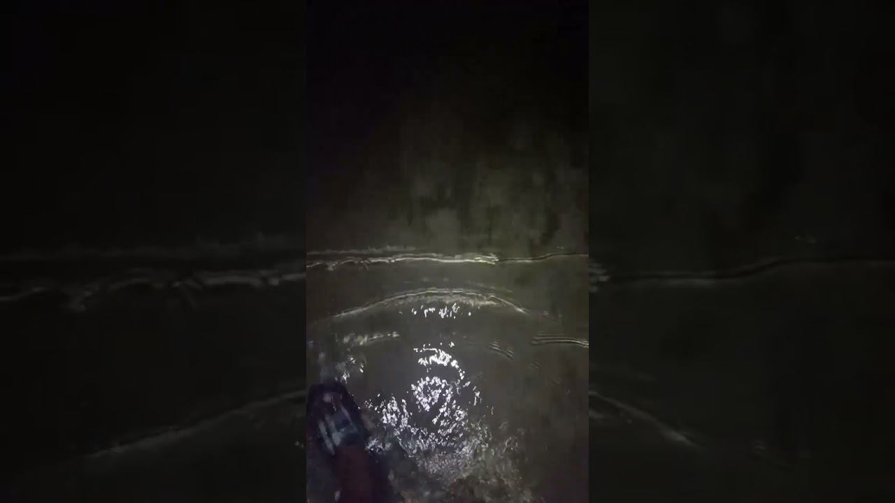 full of Water on floor