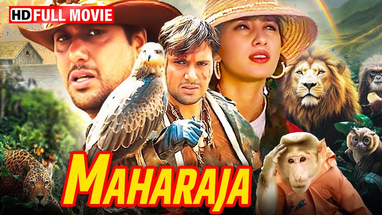Maharaja (1998) Full Movie HD | Govinda, Manisha Koirala | 90s Superhit Fantasy Action Adventure