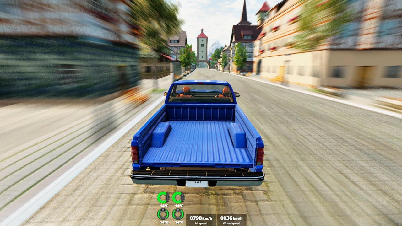 Speed boost 1000kmh which car can survive #47 - BeamNG.Drive