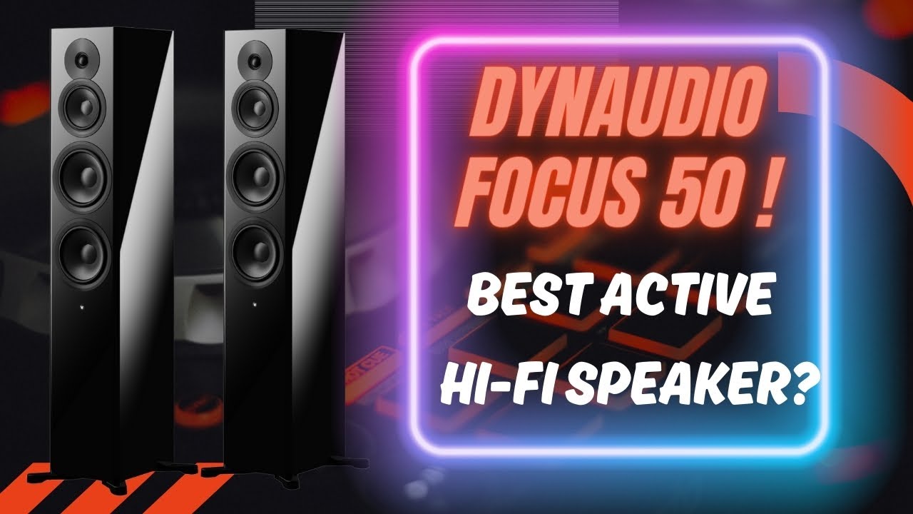 🔥BEST HI-FI ACTIVE SPEAKER?!?! DYNAUDIO FOCUS 50 - WOW!