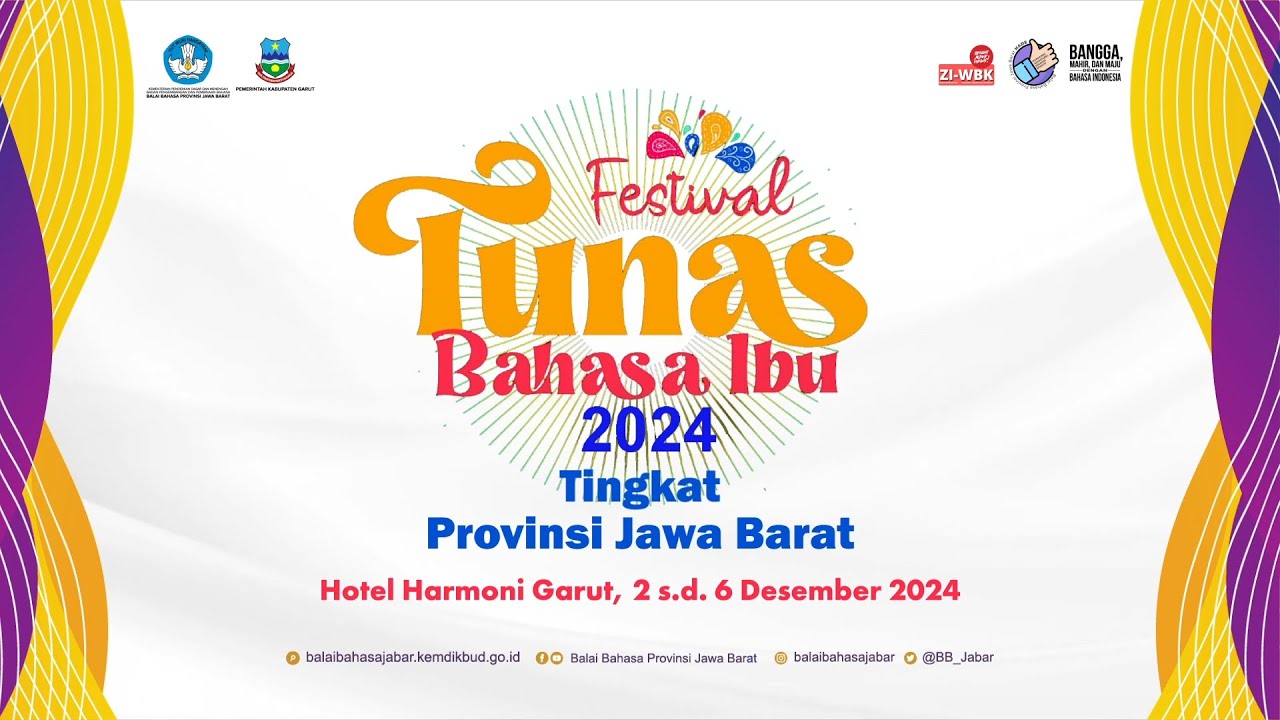 PENUTUPAN & PENGUMUMAN PEMENANG FESTIVAL TUNAS BAHASA IBU 2024 JENJANG SMP