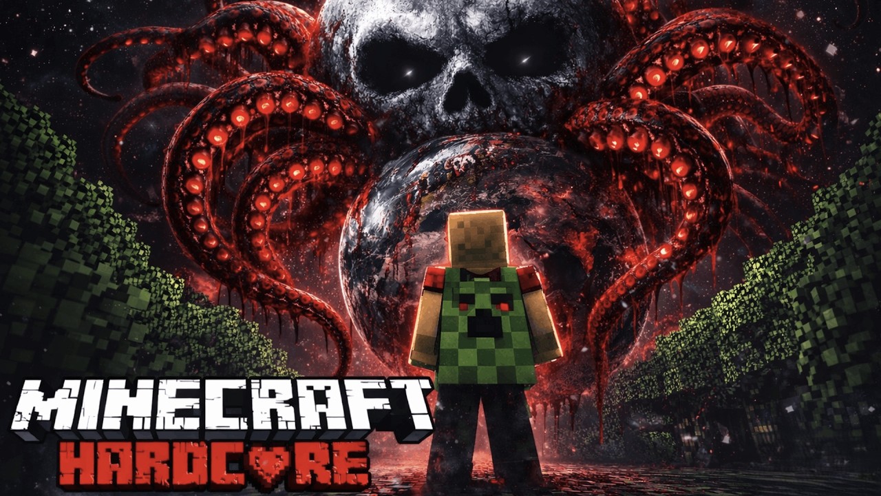 Tôi Làm Vlog Sinh Tồn trong Mod Kinh Dị Minecraft| BearGamer
