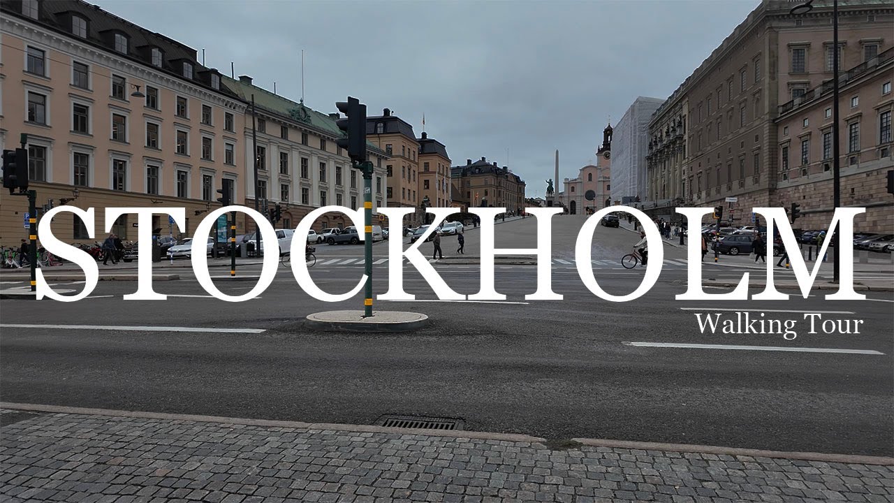 Stockholm Walking Tour 🇸🇪 | Peaceful Streets, Fika & City Views