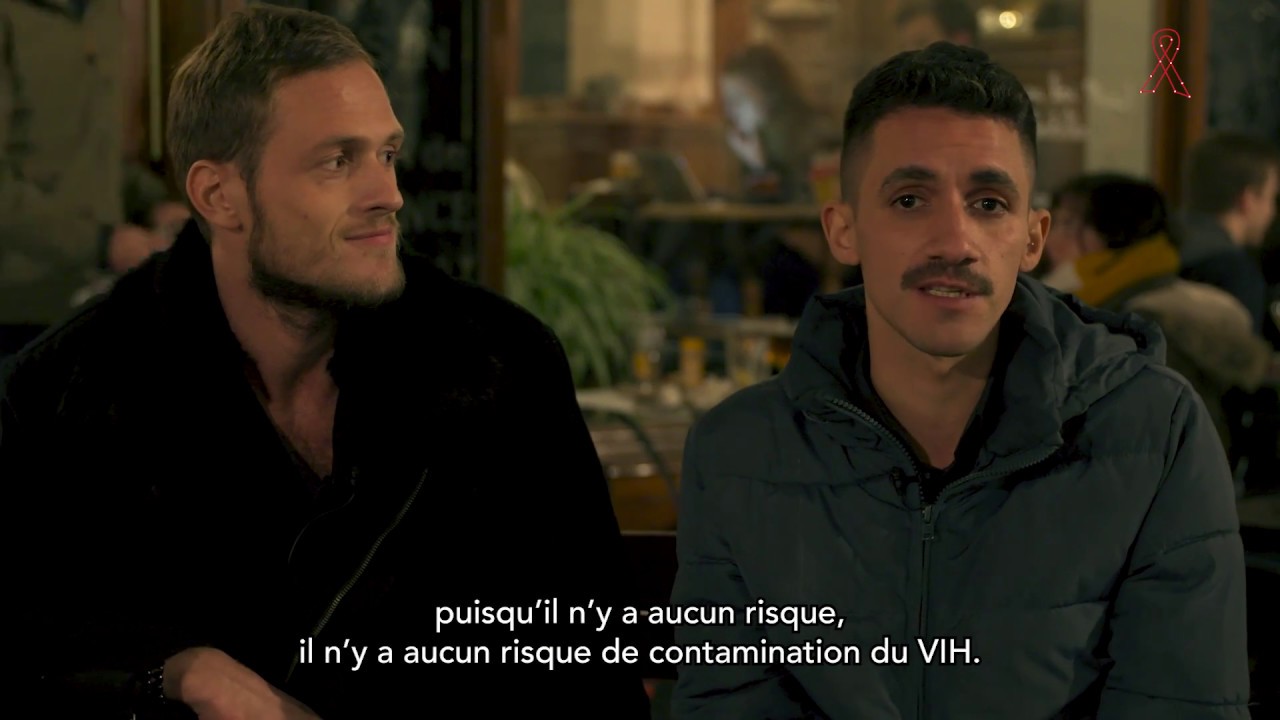 Alexis, 27 ans, séropositif et indétectable. Samy, 28 ans et séronégatif.