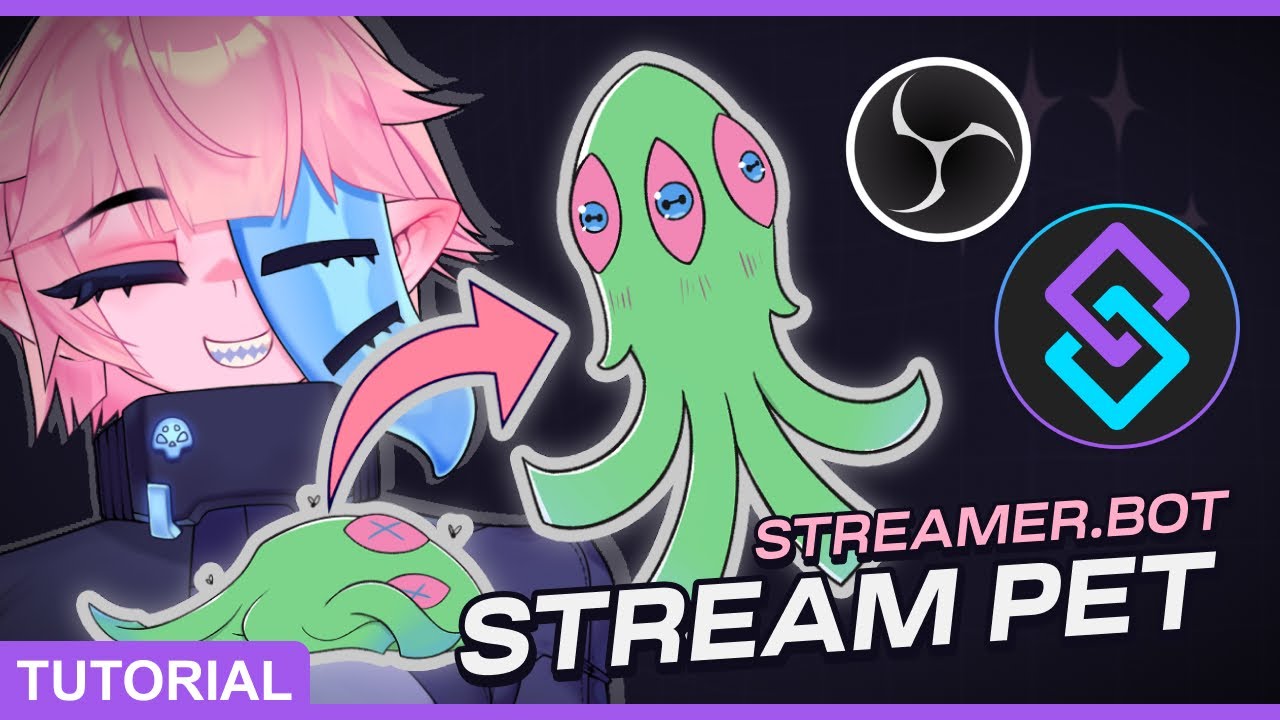 STREAM PET: FROM DEAD TO ALIVE (streamer.bot + OBS)