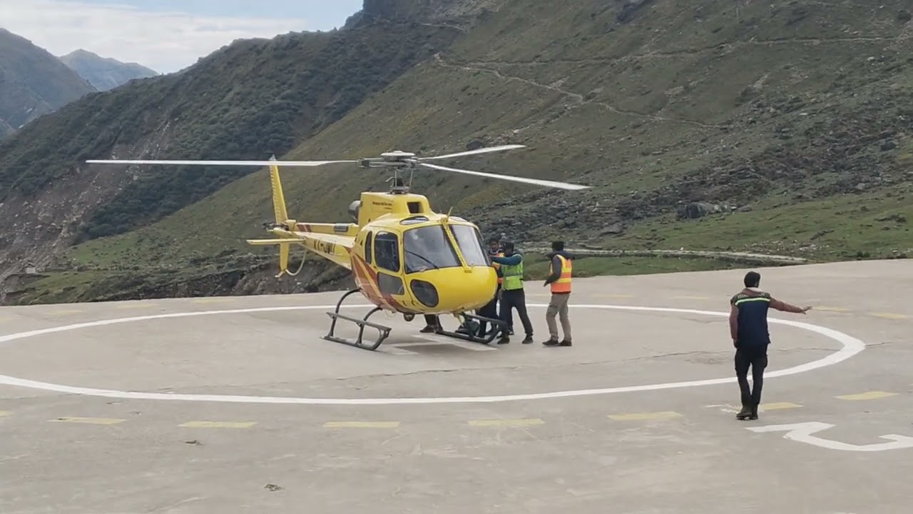 Kedarnath Heli Service #kedarnath #helicopter #service