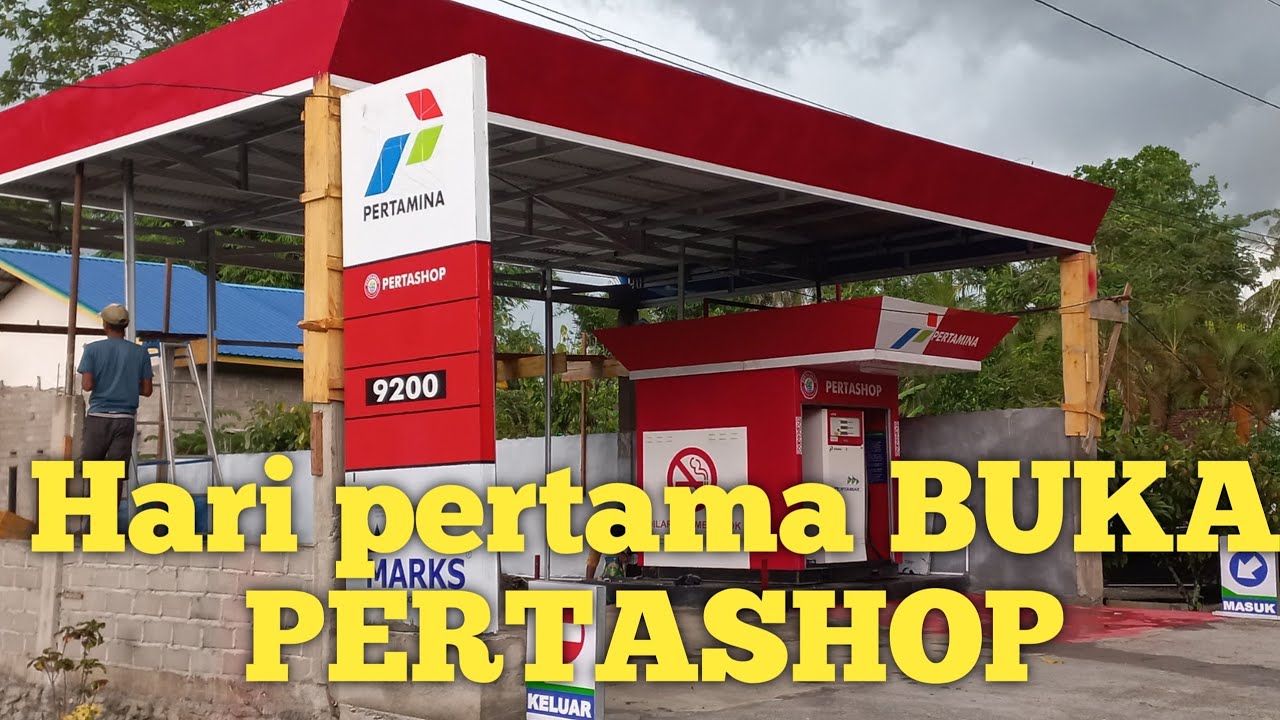 Hari pertama ON PERTASHOP #pertashop #pertamina