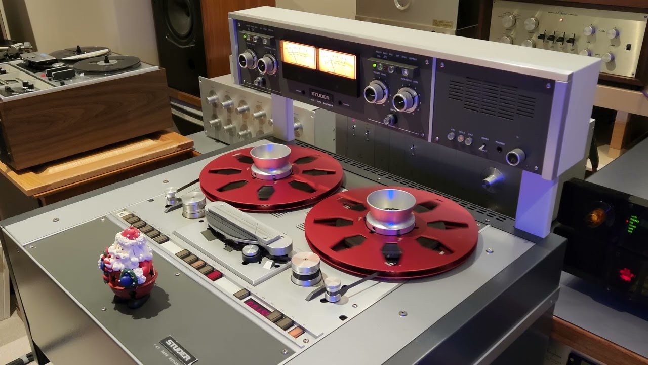 Studer B67 plays Silent Night / It Came Upon A Midnight Clear
