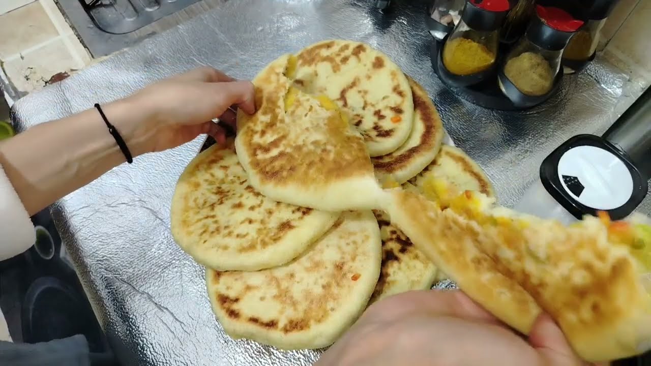 مطلوع معمر بالشحمة و الفلافل | غير ديال هاد البرد 🫣😘