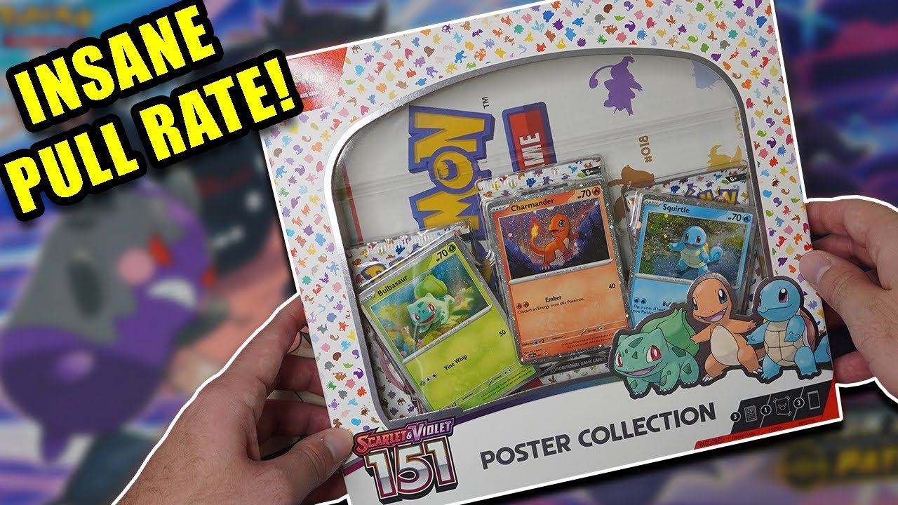 151 POSTER Collection Box - Scarlet & Violet // Pok&eacute;mon Card Opening