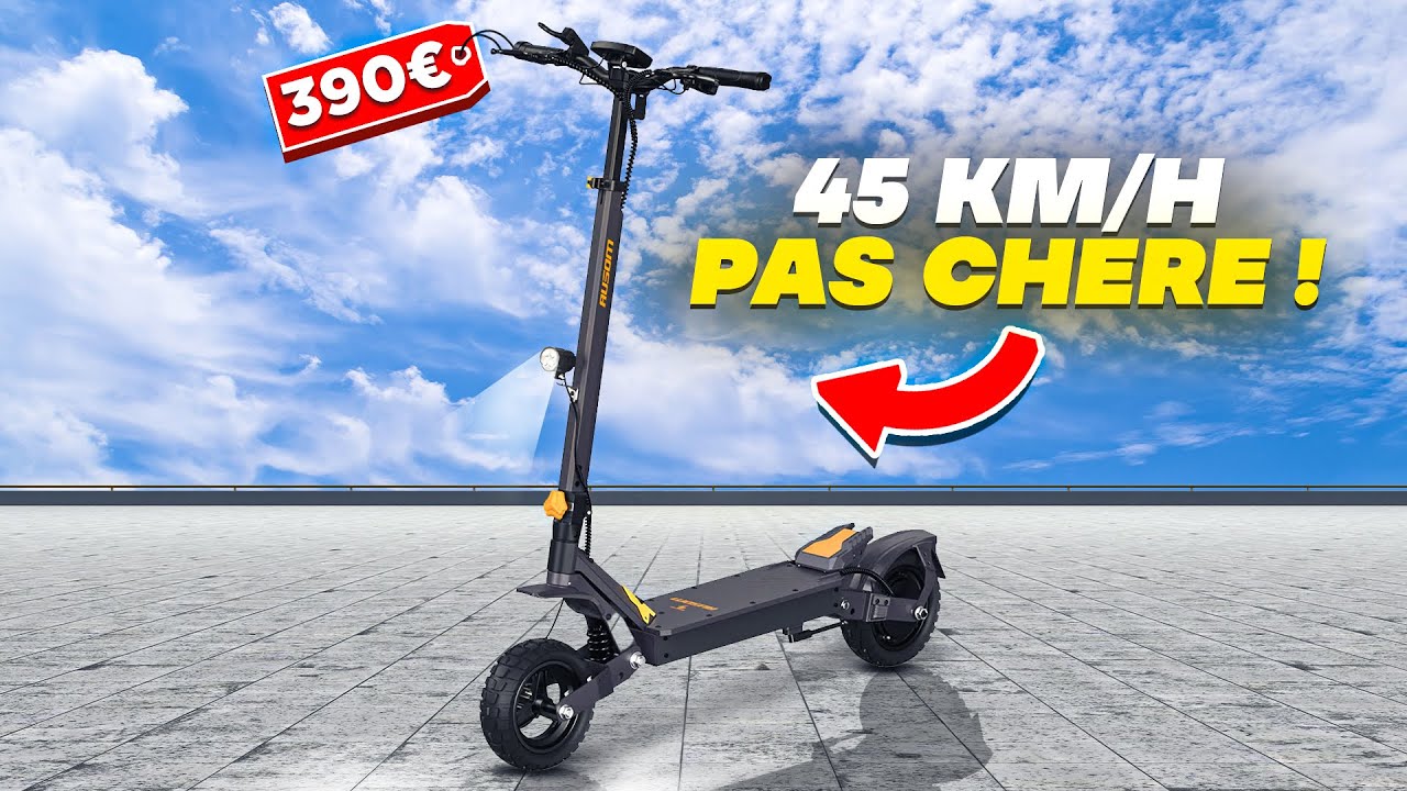 AUSOM L1 - LA MEILLEURE TROTTINETTE ÉLECTRIQUE À 400€ !!