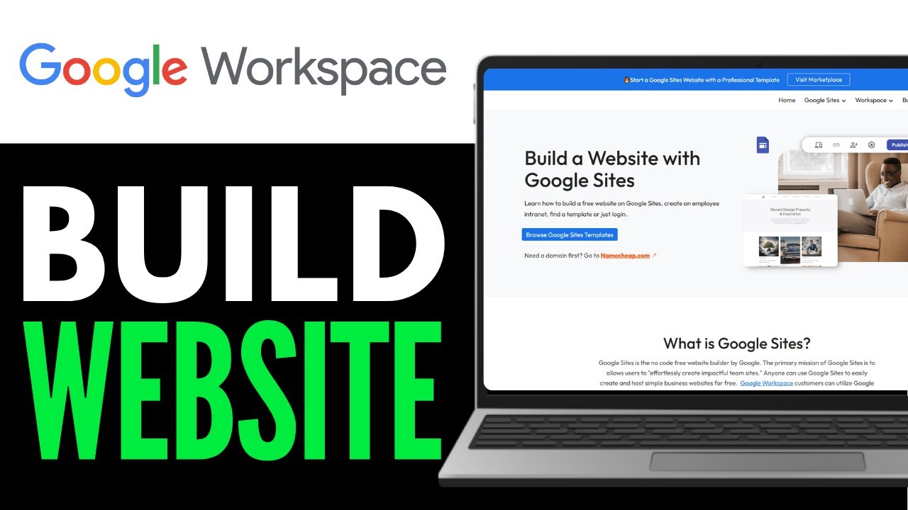 How to Build a Website on Google Workspace 2025 (EASY & FAST)