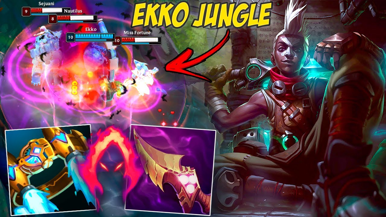 EKKO JUNGLE DE COLHEITA + PROTOBELT - LEAGUE OF LEGENDS