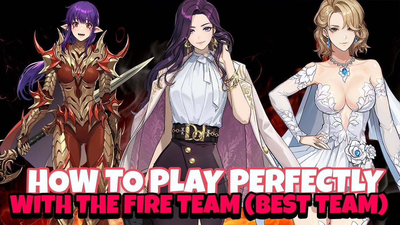 FIRE TEAM PERFECT ROTATION, GEAR & GAMEPLAY! DESTROY EVERYTHING! [Solo Leveling: Arise]