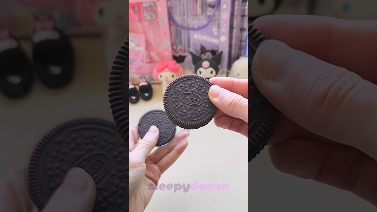 Oreo erasers😻 #unboxing #stationery #backtoschool #eraser #cute