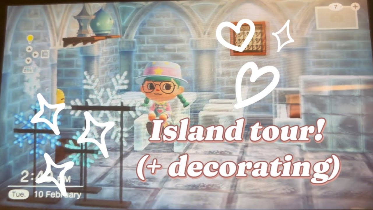 Animal crossing Island tour! And a bit of decorating!