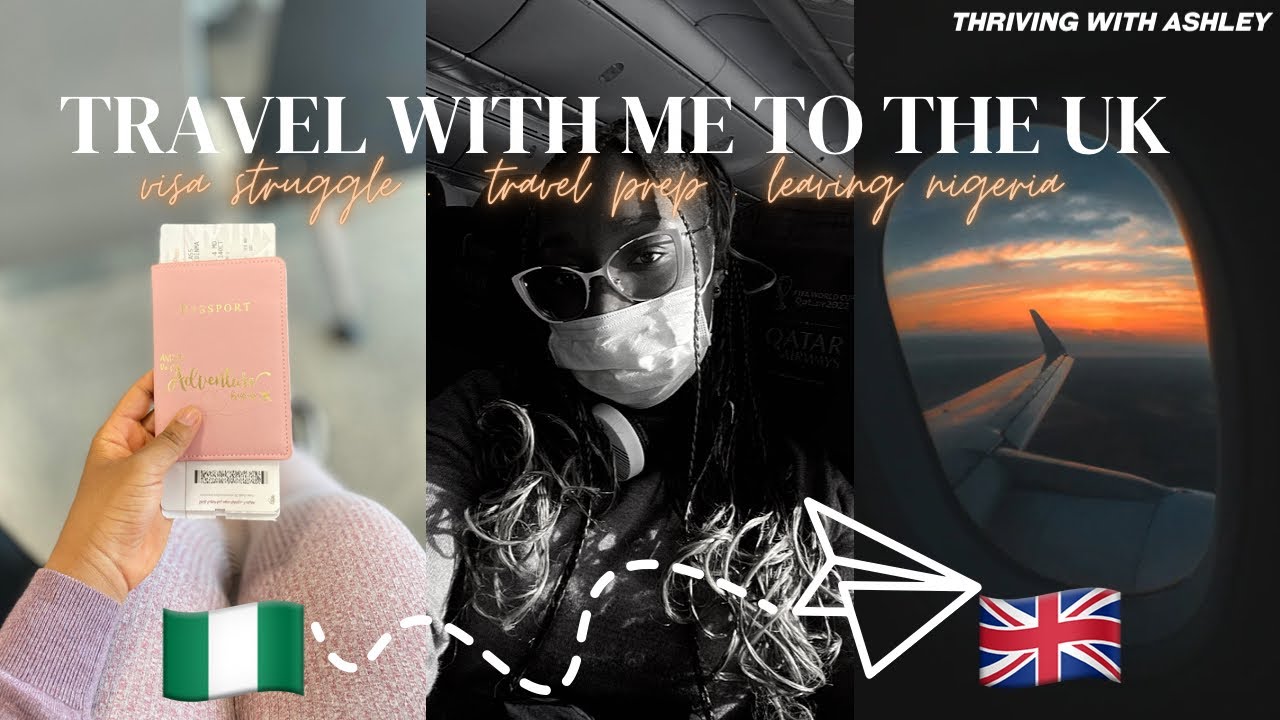 UK Travel Vlog |finally leaving 🇳🇬Nigeria to the Uk🇬🇧|Visa struggles & CRAZY ✈️ schedule
