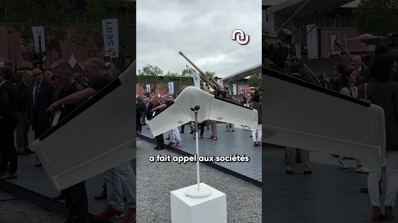 Ce DRONE en POLYSTYR&Egrave;NE de l'arm&eacute;e fran&ccedil;aise peut d&eacute;truire un 4X4 #shorts