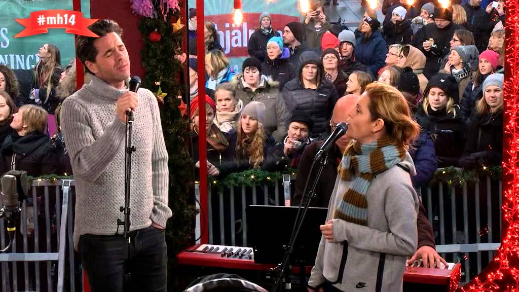 Peter Jöback och Helen Sjöholm i duett live @ Musikhjälpen 2014