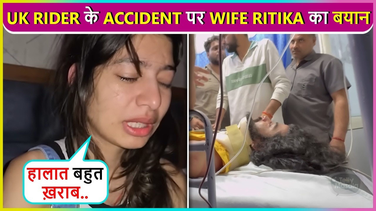 UK RIDER Wife Ritika Shocking Reaction On His Live Stream Accident