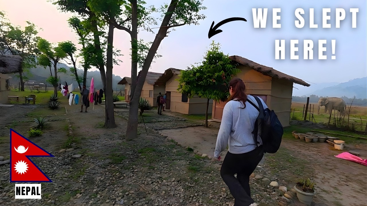 We Stayed Overnight in a Remote Jungle Village in Nepal 🇳🇵