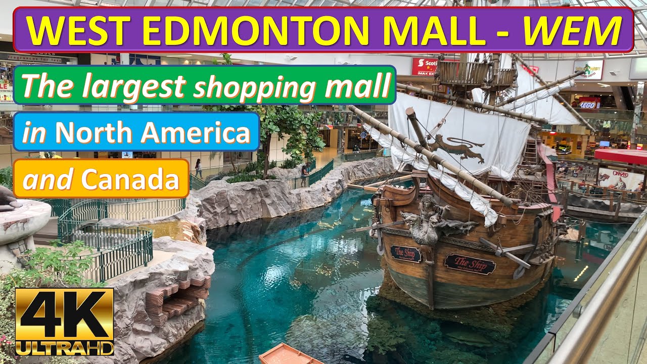 Alberta| West Edmonton Mall - The largest shopping mall in Canada and North America