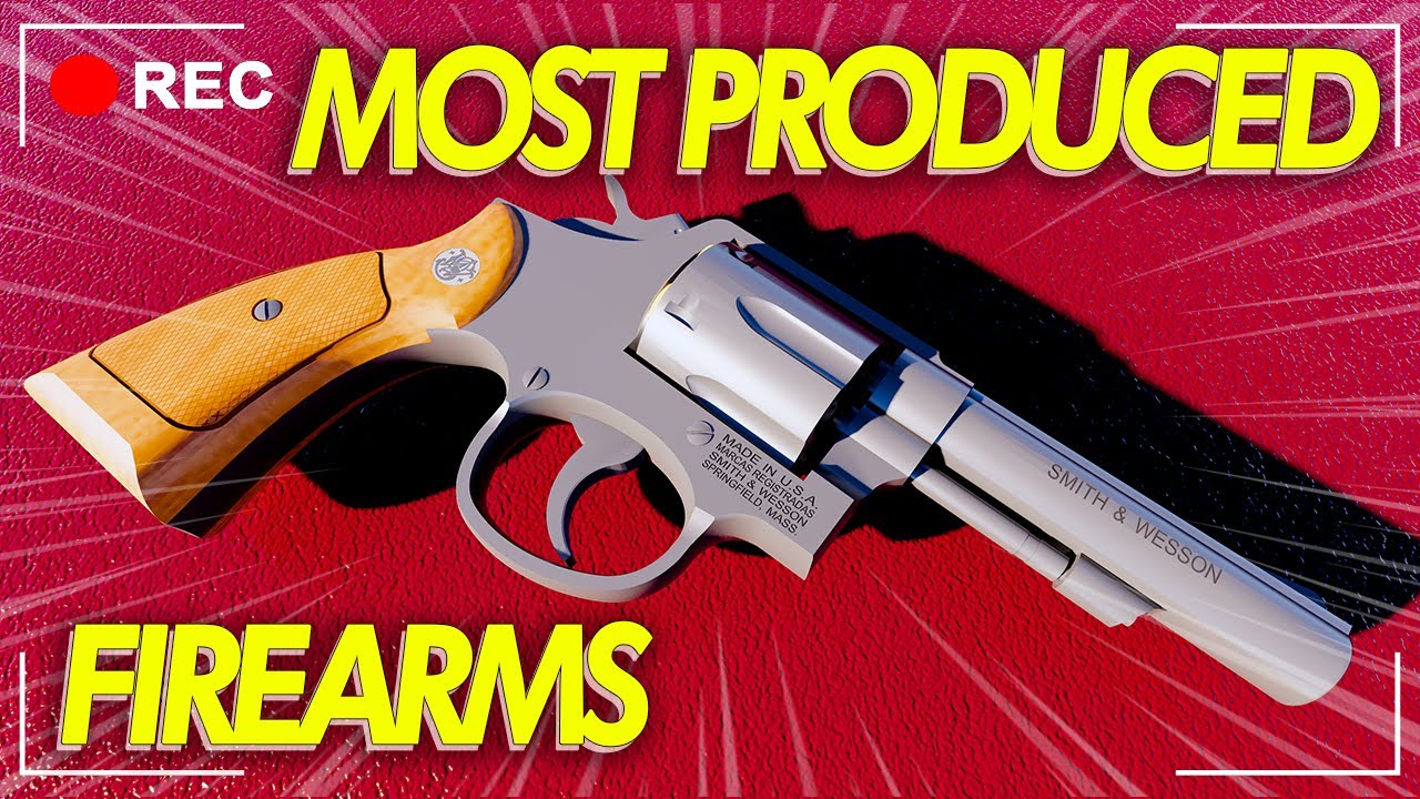 Most Produced Firearms (All Time) Comparison