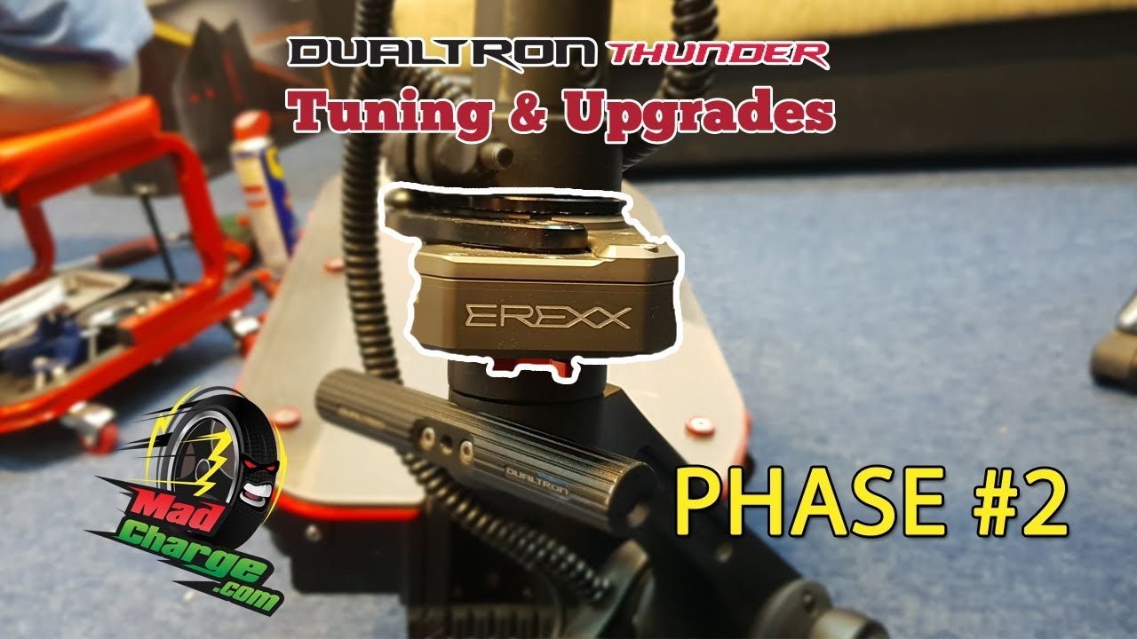Dualtron Thunder EREXX Damper Installation - Tuning & Upgrades PHASE #2