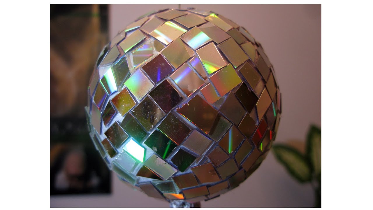Disco  Bola Espejada - Manualidades para todos