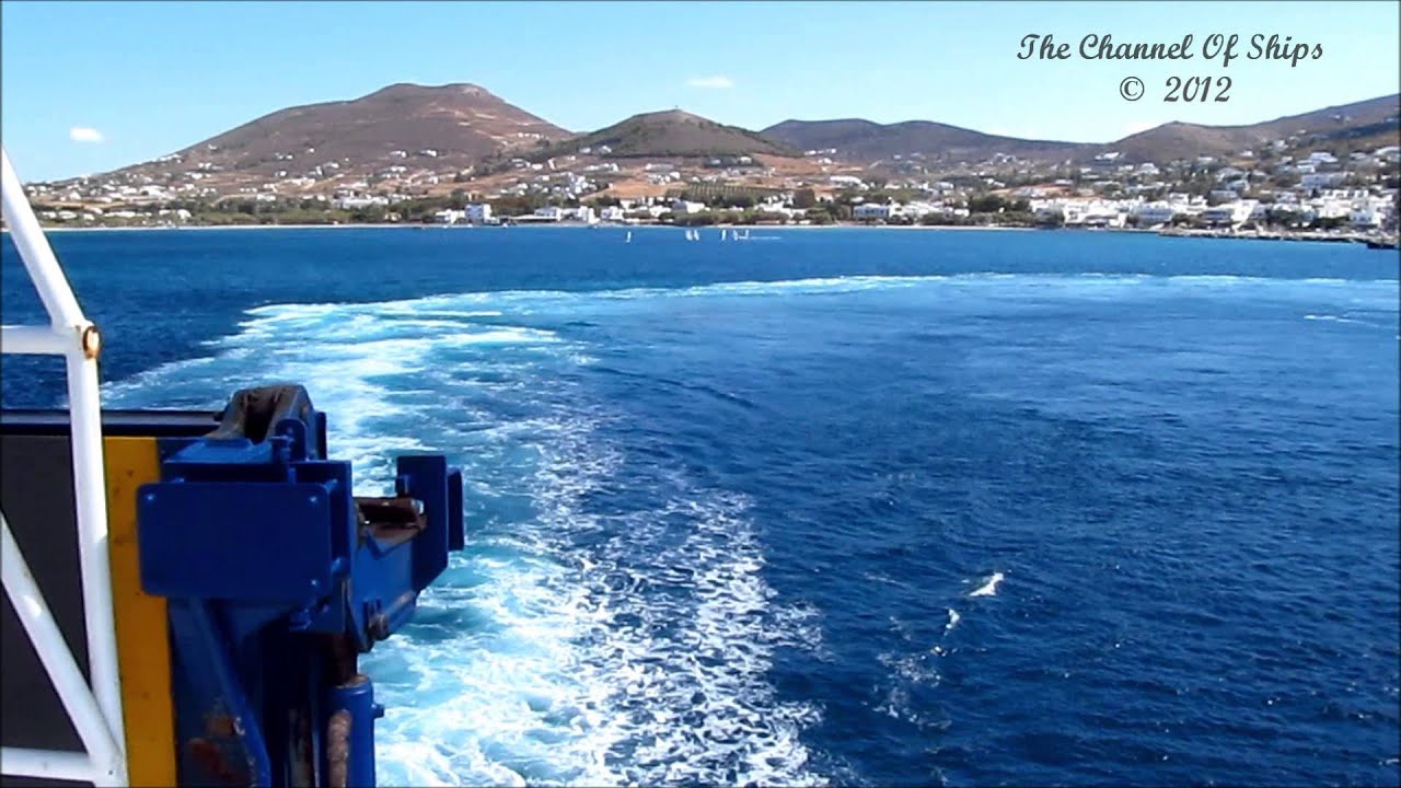 Blue Star Delos at Paros port (Trip Part 2)
